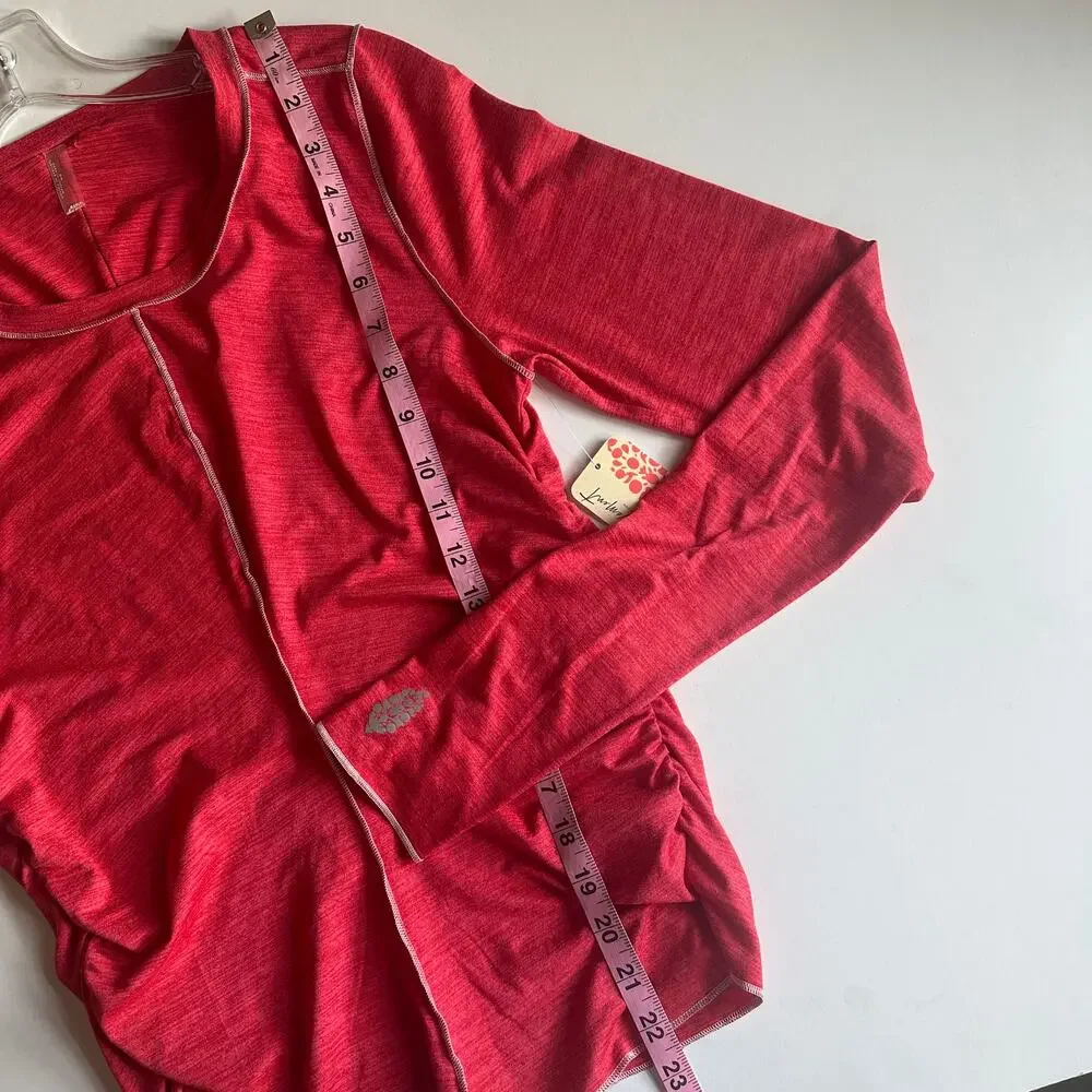 FP Movement NEW Right On Run Long Top Womens Medium Winterberry Free People NWT